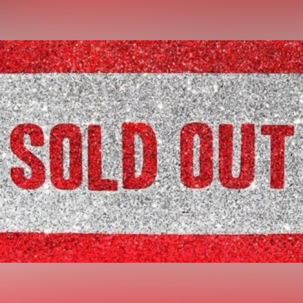Sold Out 🛑